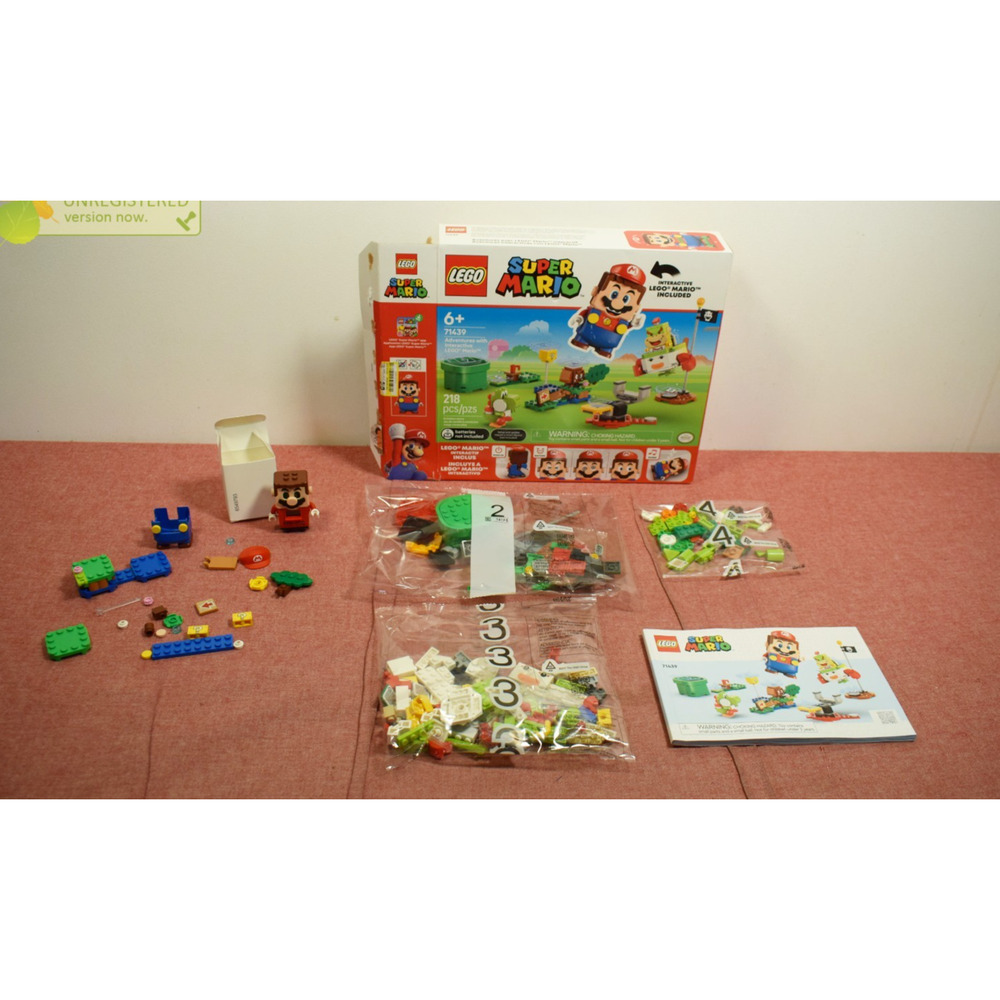 LEGO Super Mario Adventures with Interactive LEGO Mario Playset 71439 (Parts)